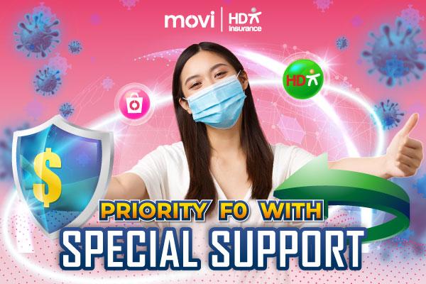 PRIORITY F0 WITH SPECIAL SUPPORT