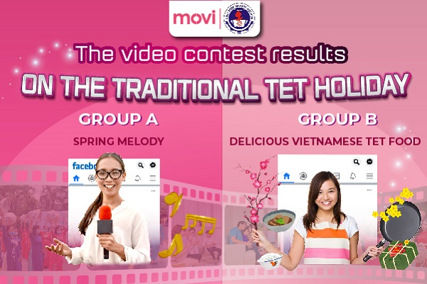 THE VIDEO CONTEST RESULTS ON THE TRADITIONAL TET HOLIDAY