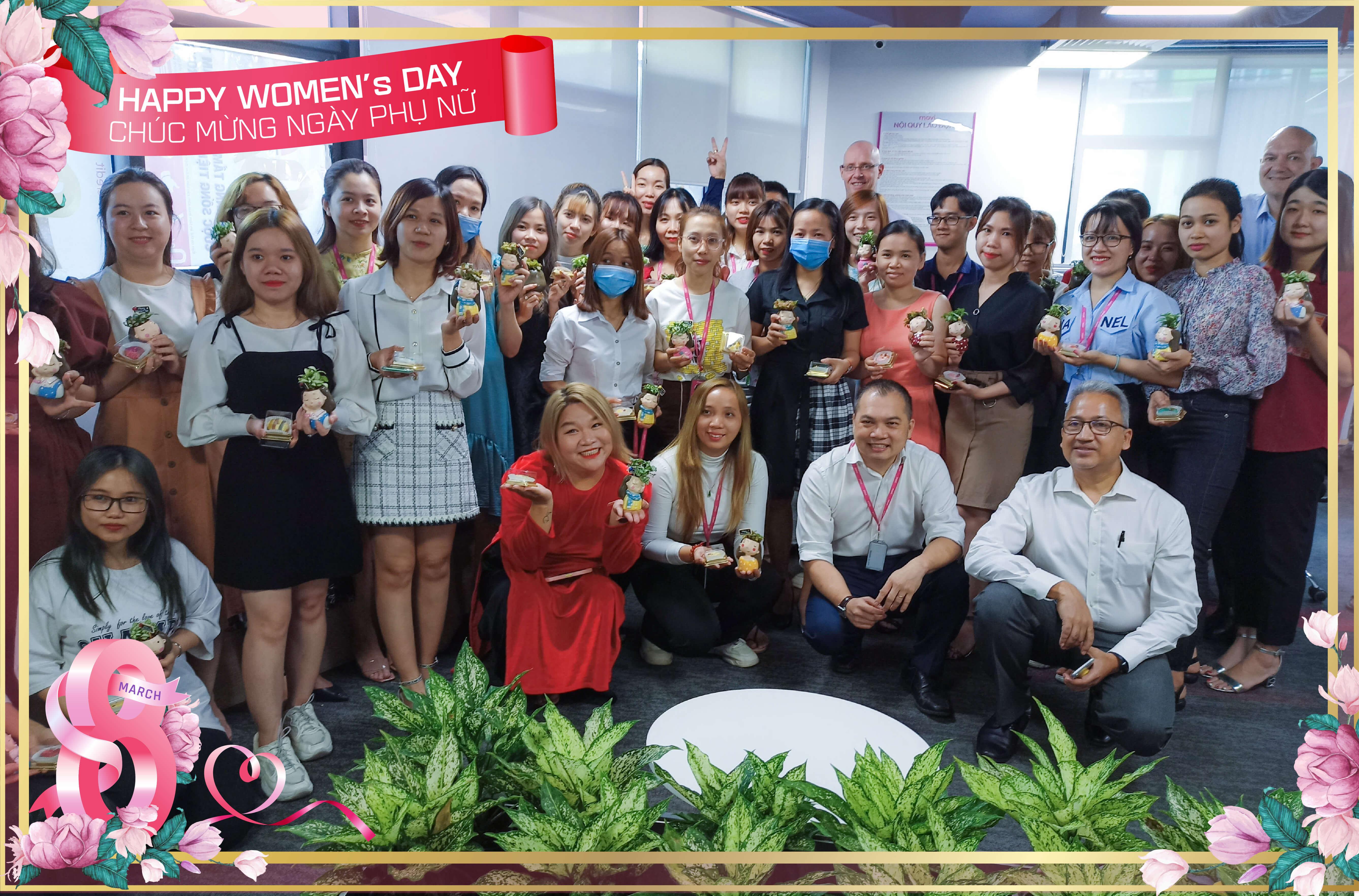 Hoạt động nội bộ mừng ngày phụ nữ Việt Nam