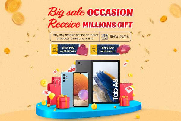 BIG SALE OCCASION - RECEIVE MILLIONS GIFT