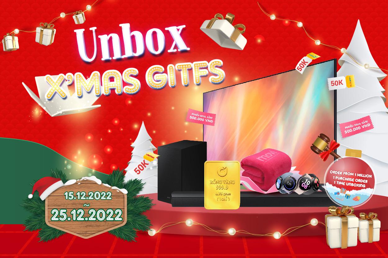 UNBOX X'MAS GIFTS
