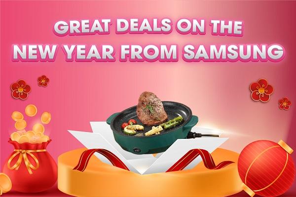 GREAT DEALS ON THE NEW YEAR FROM SAMSUNG