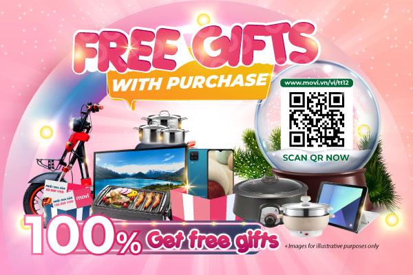 FREE GIFTS WITH PURCHASE